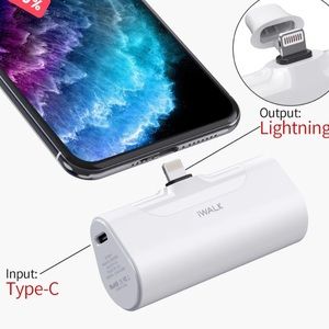 iWALK Small Portable Charger 4500mAh Ultra-Compact Power Bank